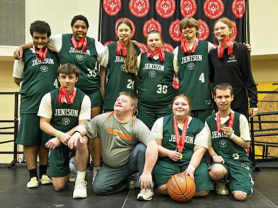 Jenison Unified Basketball Wins Gold! cover photo