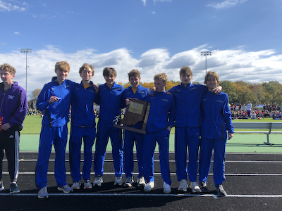 Boys Cross Country Wins Brownsburg Regional, Advance to State Finals cover photo