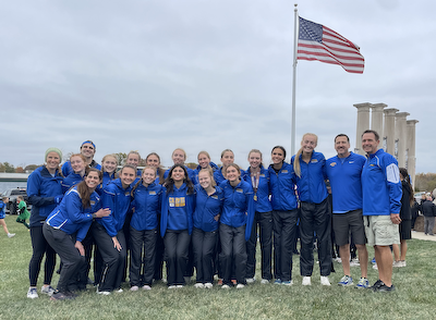 Girls Cross Country Competes at State Championship cover photo