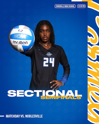 Carmel Volleyball takes on Noblesville in Sectionals cover photo