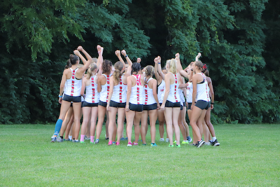 Girls XC earns runner-up finish at Harrison 7-way meet cover photo
