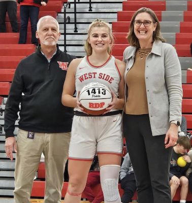 West Lafayette Honors All-Time Leading Scorer cover photo