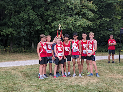 Junior High Cross Country Sweeps at the Hornet Hustle cover photo