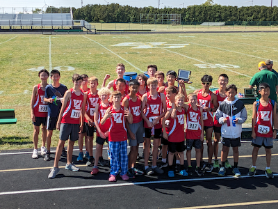 Junior High Cross Country Sweeps at WCJC cover photo
