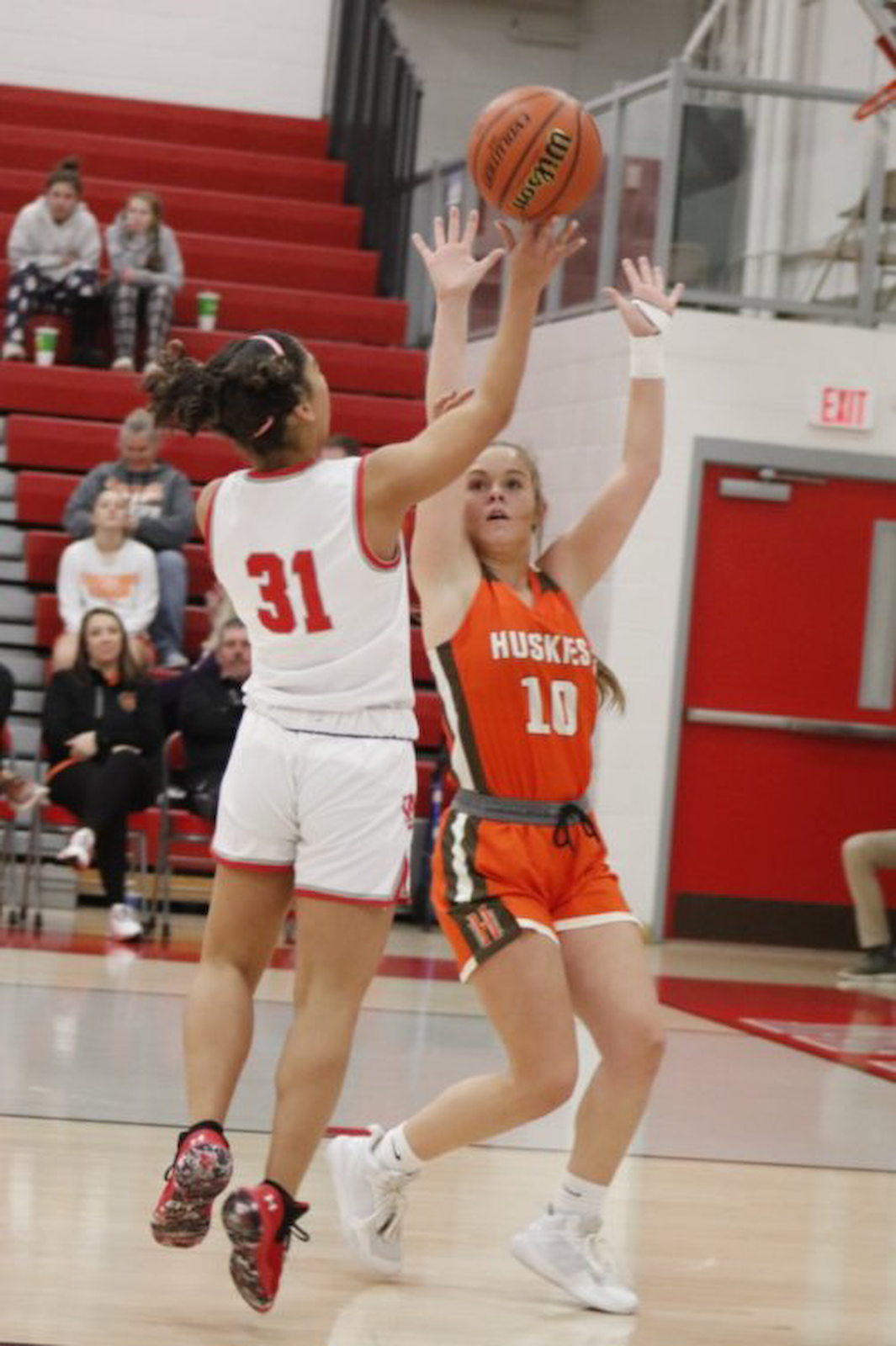 Girls Basketball Closes out 2022 with a Win Over Hamilton Heights cover photo