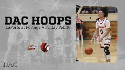Boys Basketball at Portage Game Information cover photo