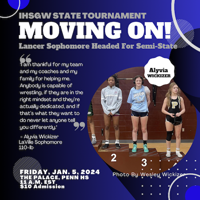 Wickizer Moving On In IHSGW State Tourney cover photo