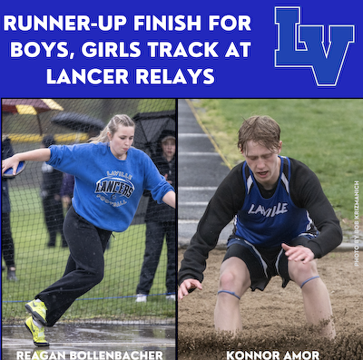 Weather Aside, Co-Ed Track Challenges For Lancer Relay Titles cover photo