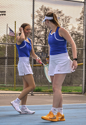 Girls Tennis Falls To John Glenn cover photo
