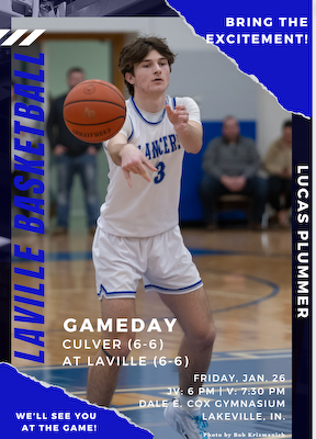 GAMEDAY - Culver Next In Rematch For Basketball cover photo