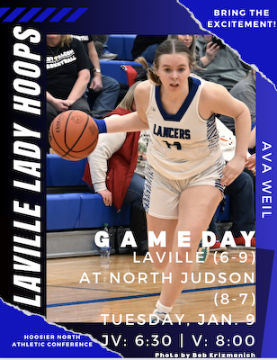 North Judson-San Pierre Next For LaVille Lady Hoops cover photo