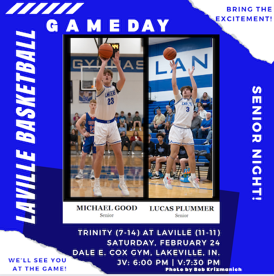 GAMEDAY - Trinity Greenlawn Makes First Visit To Lakeville cover photo