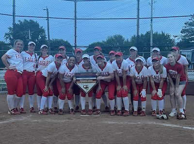 Softball wins "The Plate" at Alexandria! cover photo