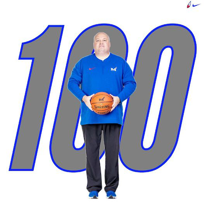 Boys Basketball Coach Jason Mays Earns 100th Career Win! cover photo