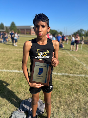 Dj Carter Mendoza Captures Marion County Cross Country Championship cover photo