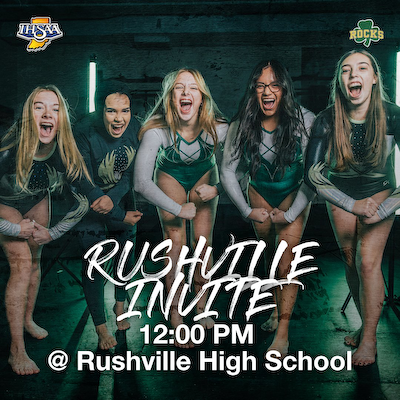 Rocks Gymnastics Finishes 2nd at Rushville Invite cover photo