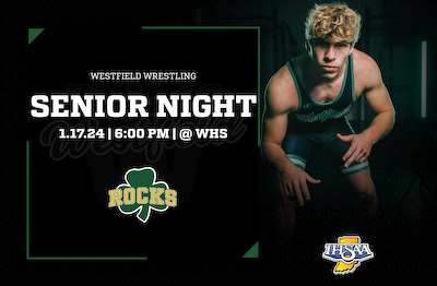 Westfield Wrestling Wins on Senior Night Over Harrison cover photo