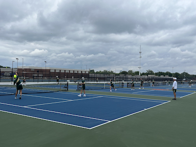 Boys Tennis Falls to North Central, 1-4 cover photo