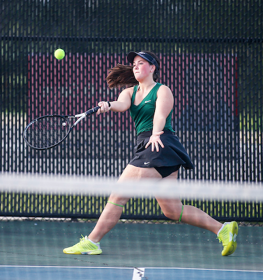 JV Girls Tennis Falls to Eagles 6-8 cover photo