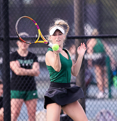 Varsity Girls Tennis Falls to #2 South Bend cover photo