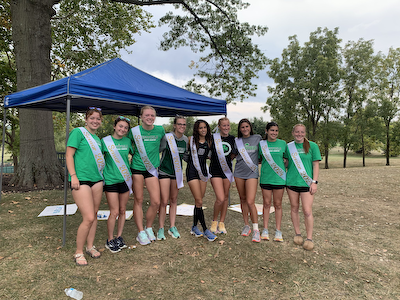 Girls Cross Countey Competes at Flashrock While Honoring Seniors cover photo