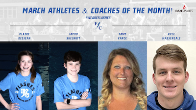March Student-Athletes & Coaches of the Month! cover photo