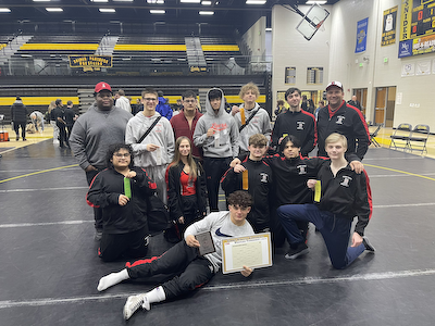 Wrestling Team finished 4th in the SAC Championships on Saturday! cover photo