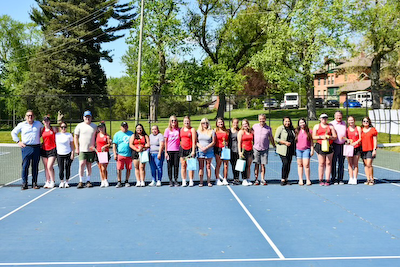 Tennis Scores vs North Side & Senior Night cover photo