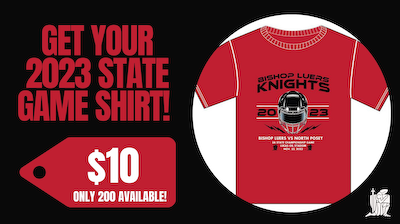 GET YOUR 2023 STATE GAME T-SHIRT! cover photo