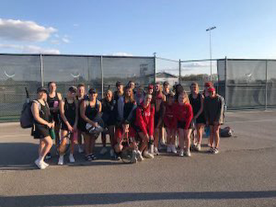 Tennis (Girls Varsity - JV) Scores vs Carroll cover photo