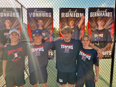 Boys' Tennis Scores cover photo