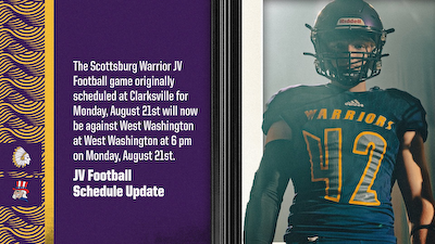 Warrior JV Football Schedule Update cover photo