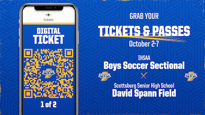 IHSAA Boys Soccer Sectional Ticketing cover photo