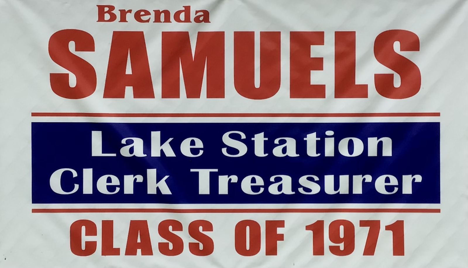 Clerk Treasurer Brenda Samuels