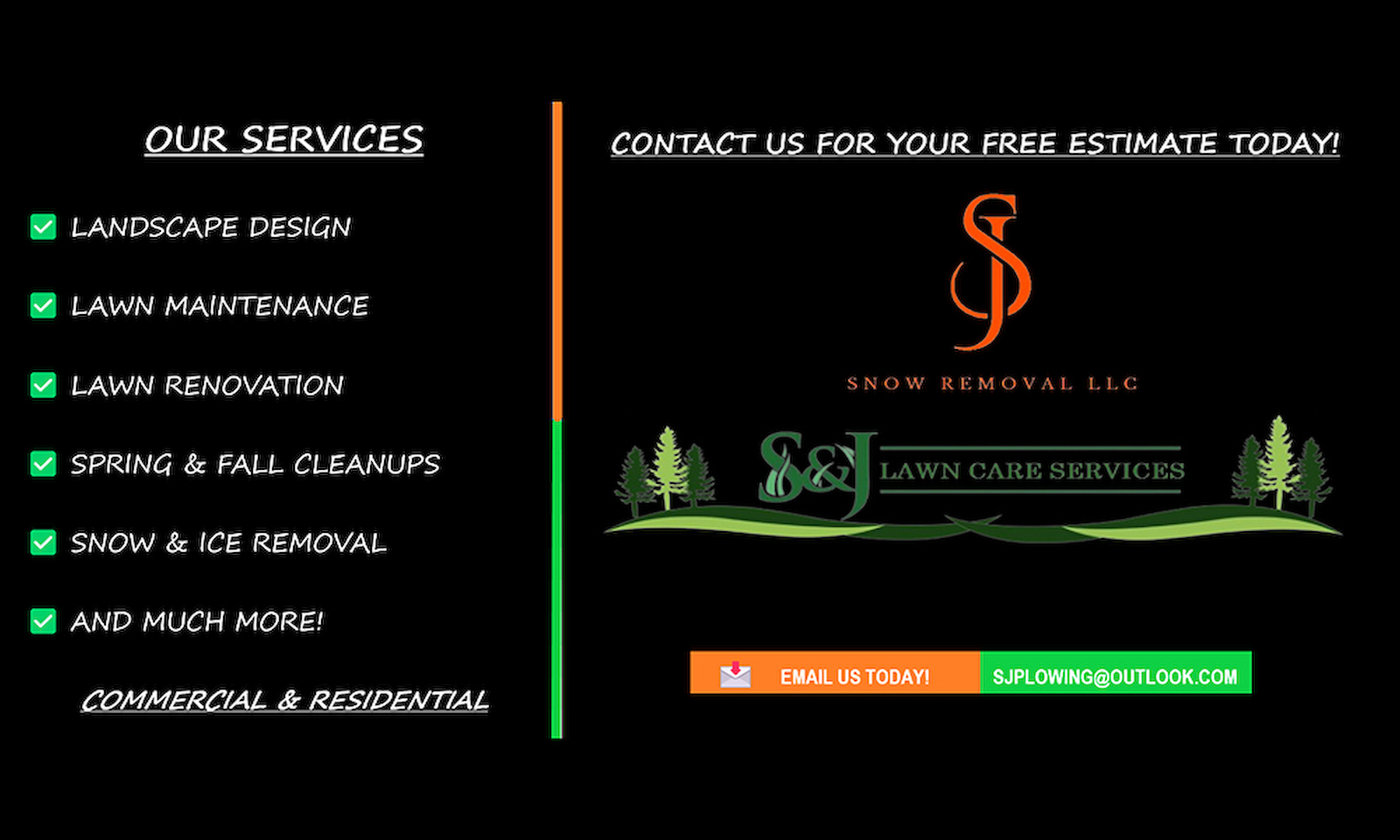 S&J Lawn Care/Snow Removal LLC
