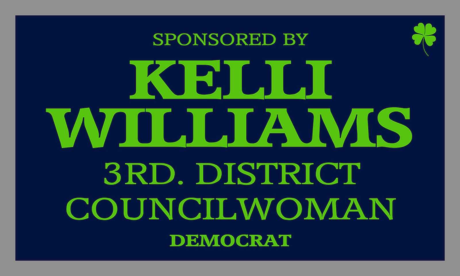 Kelli Williams Councilwoman