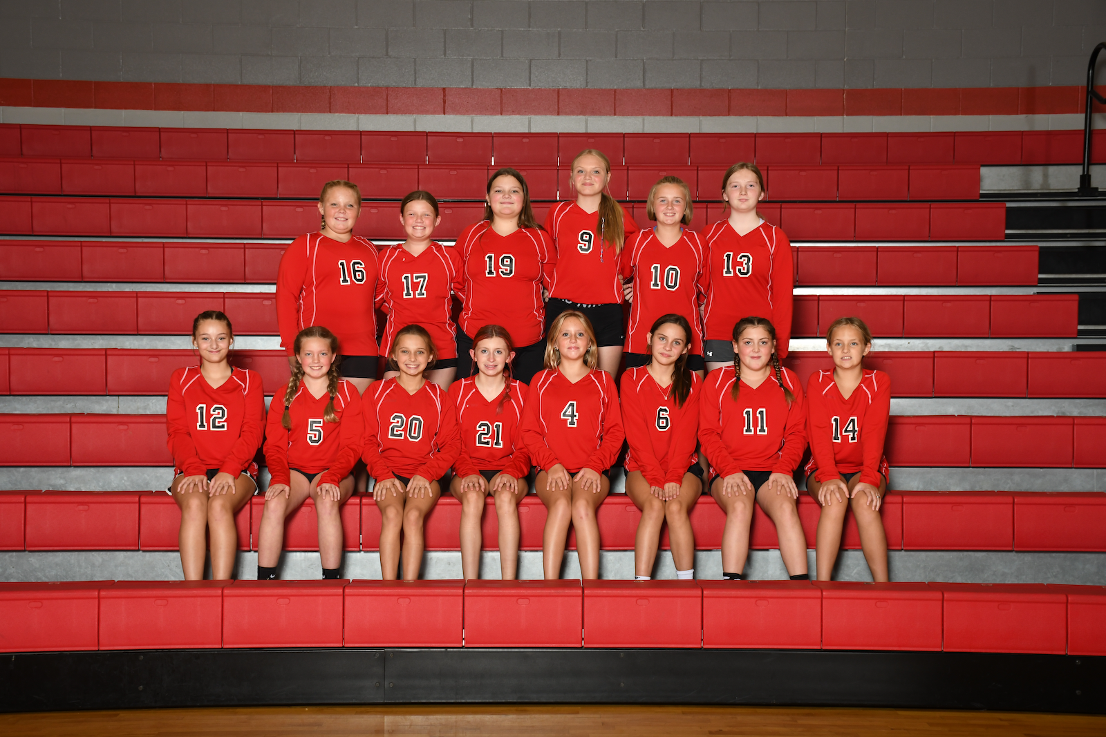 MS Volleyball Red (6th) Team 2023-24 gallery cover photo