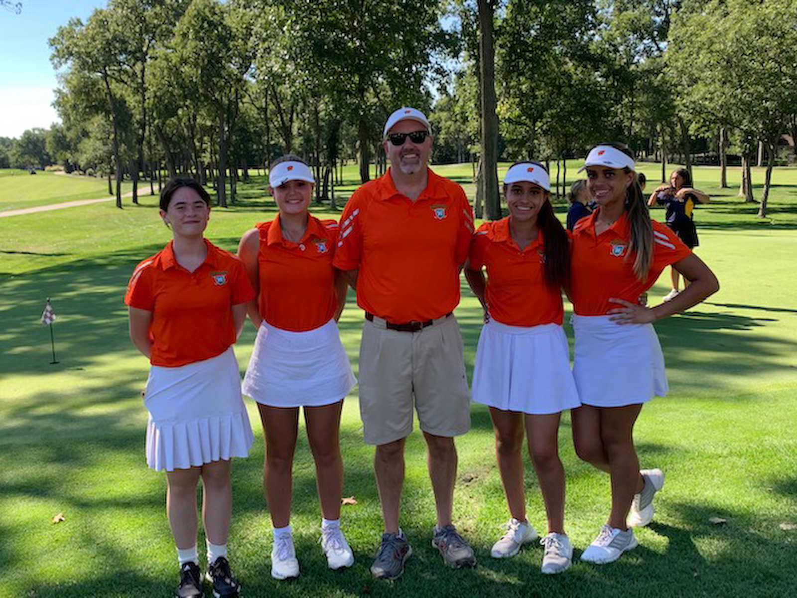 Girls' Golf Takes 7th Place at Conference Tourney cover photo