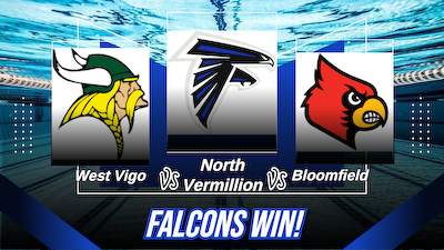 Falcons Swimming Secure 3 Victories at West Vigo cover photo