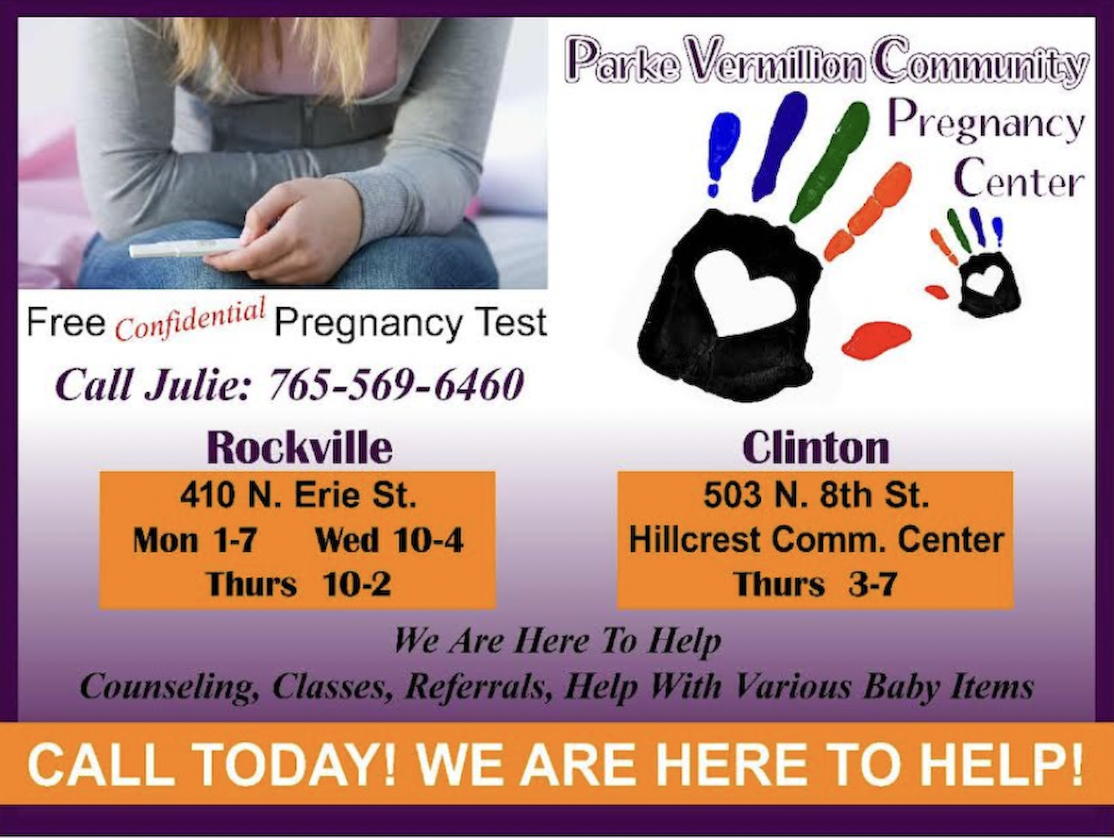 Parke/Vermillion Community Pregnancy Center