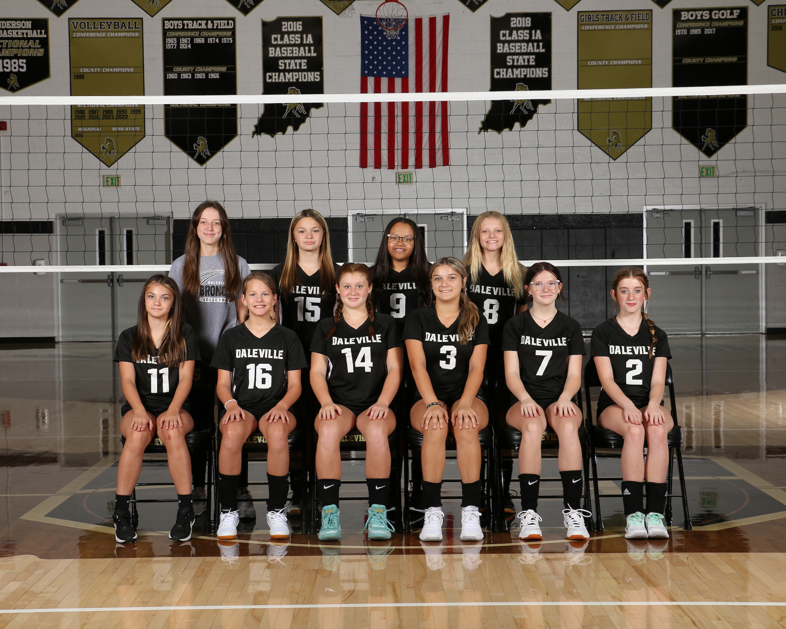 Daleville Athletics - JH Volleyball Fall 2023 gallery cover photo