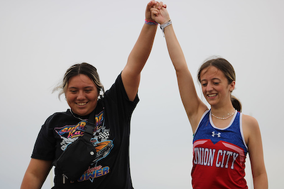 Lady Indians finish track season at  Delta cover photo