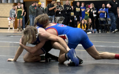 Wrestlers Hold their own in Conference Meet cover photo