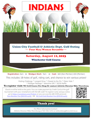 Union City Athletic Department and Football Team Golf Outing cover photo